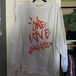 Ariana Grande Manchester Concert Relief Sweatshirt